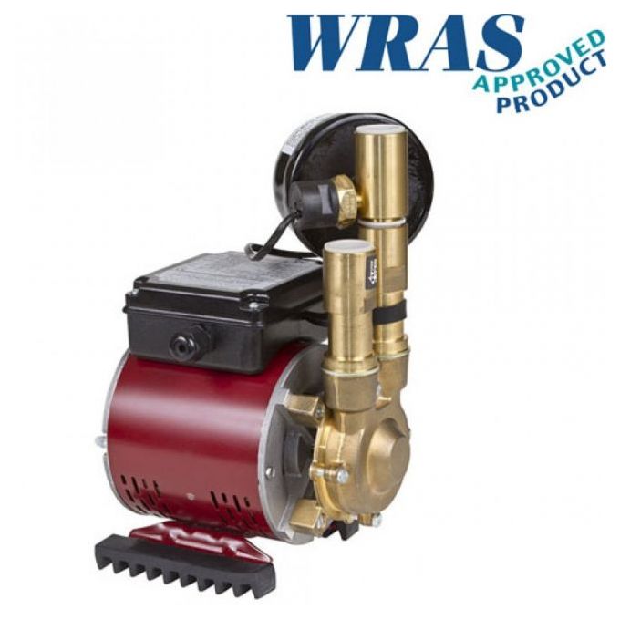 Pumps, Accessories & Water Pumps at Pump Sales Direct Watermill Amazon SSN-2.0B Brass Single Impeller Heavy Duty Negative Head Shower Pump