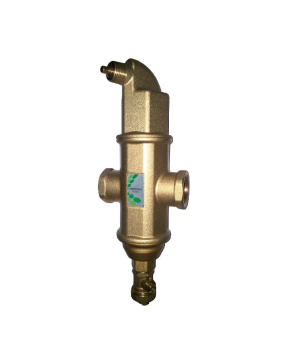 Fabricated Products Cleanvent Air & Dirt Separator - Brass - 25mm - BSP