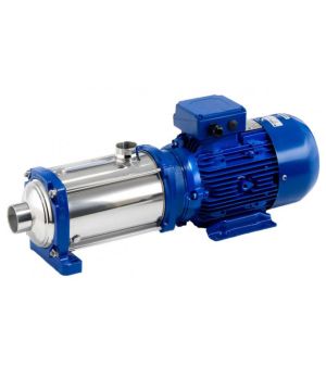 Lowara 10HM04P22M5HVBE (e-HM) Stainless Steel Horizontal Multi-Stage Pump - 230v - Single Phase